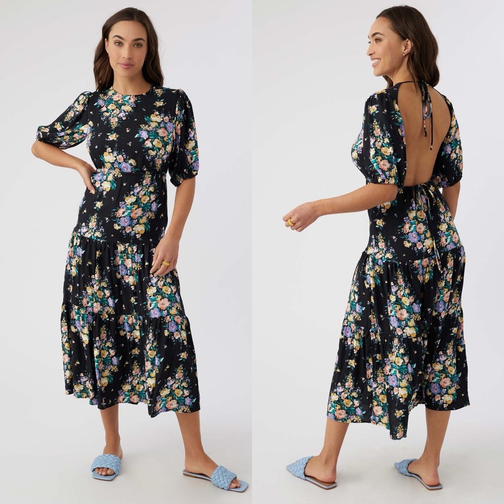 NWT. O’Neill Alta Midi Dress. Size XS